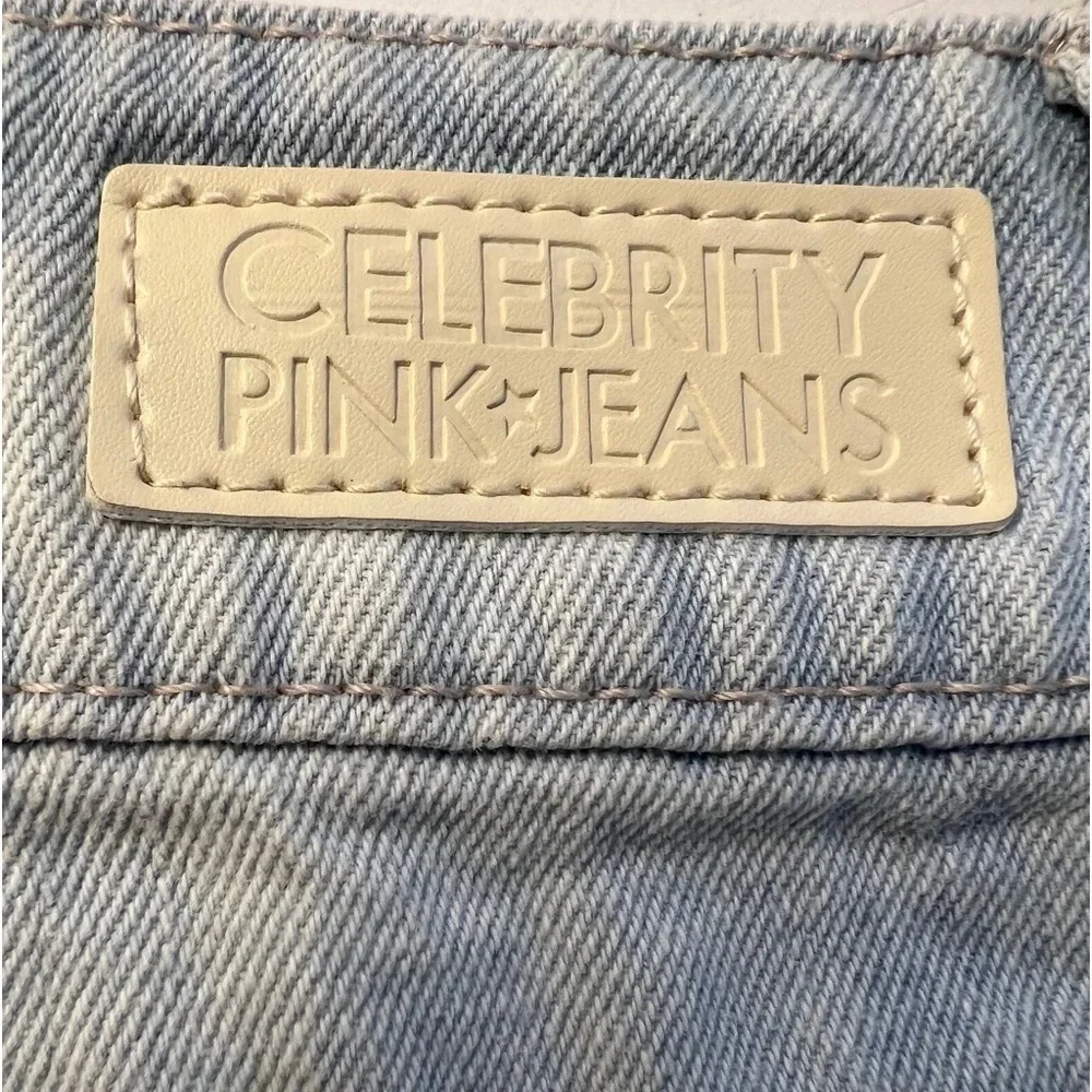 Celebrity Pink Distressed American Flag Shorts Size 9. - Picture 4 of 5